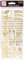 Anitas Outline Stickers, Wedding Anniversary, Gold on White, For Scrapbooking, Card Making, Kids Play, Homework, Art, Craft, Embelish, Decorative, Paper, Card, Glass, Metal, Plastic, Foam