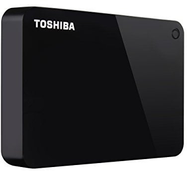 TOSHIBA Canvio Advance Externe Festplatte (HDTC940XK3CA) 4 TB, USB 3.0, Schwarz