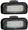 Lampe D'immatriculation Aramox, Lampe de Plaque D'immatriculation 18 Perles R & L LED Lumi¨¨re de Plaque D'immatriculation Assemblages D'¨¦clairage de Plaque D'immatriculation Automobile pour Classe