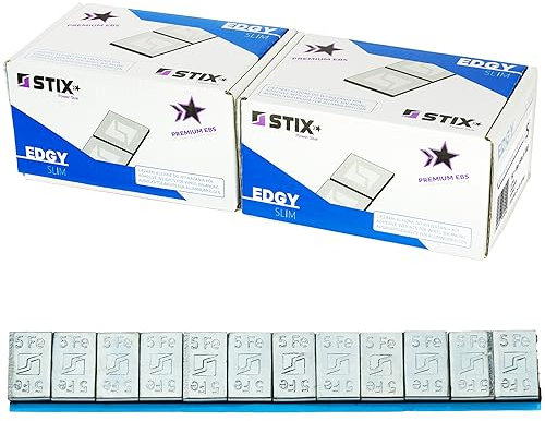 Stix - Pesi adesivi per cerchioni in alluminio, 12 x 5 g, 60 g, 12 kg