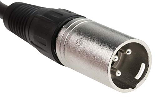 RS PRO XLR-Kabel 3-polig, XLR 3-polig, XLR 3m Schwarz