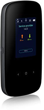 Zyxel 4G LTE-A Mobile WiFi Hotspot | Up to 300 Mbps Download Speed | Share Dual-Band WiFi to 32 Devices | All-Day Battery Life [LTE2566-M634]