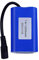 HENGGE Angelköder RC Marine Lithium-Batterie, 7,4 V 12000 mAh-Lipo-Batterie, austauschbarer Outdoor-Batterieboot-Lithium-Batterie-Zubehör,7.4v,12000mAh