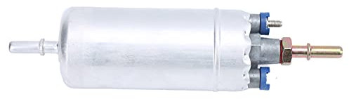 Pompa Carburante Esterna, Akozon 12V 5 Bar 150L/H Lega di Alluminio OEM E2059MN Pompa del Carburante Elettrica e Kit di Installazione Accessori di Ricambio Per