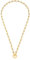 JEWELS BY LEONARDO Halskette Clip & Mix Estrella • Paperclip-Kette aus goldfarbenem Edelstahl • aus ovalen Ketten-Gliedern im Chunky-Look • 45 cm Länge • Geschenk Damen Schmuck • 021614