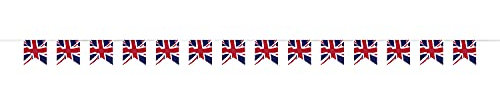 Unique 28799 Wimpelkette, 2,74 m, Union Jack-Party, mehrfarbig