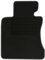 Veloursfussmatte für BMW 5 E60 sDrive Bj. 2003-2010 Basic LP Befestigungen Mit Absatzschoner Passform Neu Velourmatte Automatte