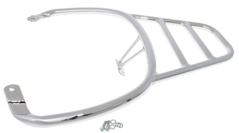 2EXTREME Top Case Träger/Gepäckträger Chrom kompatibel mit Vespa Primavera 125 ie E2, Sprint 50 2T AC