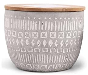 Paddywax Sonora Duftkerze im Glas, Tabak und Patschuli, 284 g, Grau
