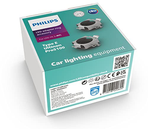 Philips Adapterringe Typ RCE für LED-Scheinwerferlampen (H7) Ultinon Pro5100