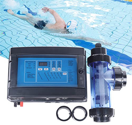 LMYYDES Máquina de Cloro de Sal para Piscina, generador de máquina de Cloro de Sal para inyector de dióxido de Cloro Industrial de 20 g/h
