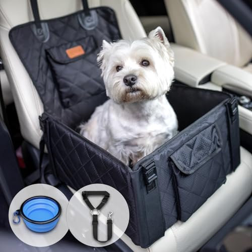 Hunde Autositz Hundesitz Auto Rückbank Wasserdicht Autositz Hund Hundeautositz Hundesitz Mittlere Hundekorb Auto Hunde Autositz für Mittlere Hunde Hundeautositz Hund Auto Sitz (Vordersitz 13 kg)