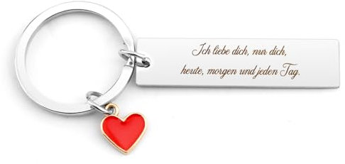 OZOSHINE Pärchen Geschenke Schlüsselanhänger Partner Geschenk Für Freundin Freund Ich Liebe Dich Geschenke Für Männer Frauen Geschenke Ideen Für Sie Ihn Für Geburtstasg Valentinstag Weihnachten Oster