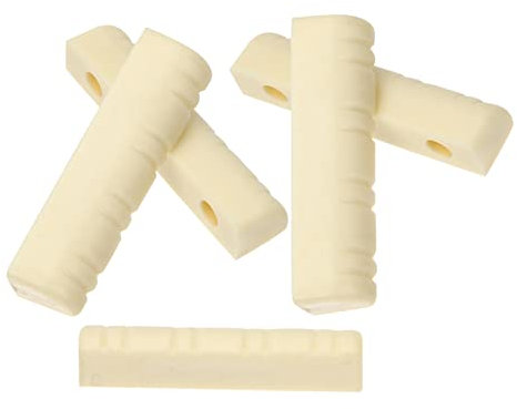 ifundom 5pcs Bone Nut String Mandolin High-grade Replacement Accessories for Better Tone and Sustain for Mandolin Instrument Repair and Upgrades