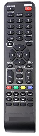 1 Mando a Distancia AKB73095401 Compatible con LG BLU-Ray Disc DVD Player BD611 BD555 BD550 BD620C BD630C BD640C