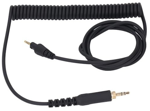 Kopfhörer-Soundkabel für DJ HDJ CUE1 HDJ CUE1BT HDJ X5 HDJ X7 HDJ S7 Kopfhörer, Kopfhörer-Ersatz-Audiokabel, 3,5-mm-Stereo-Stecker und 6,3-mm-Adapter-Audiokabel