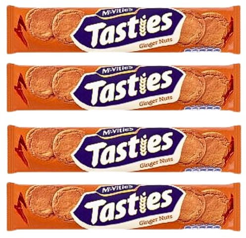 Tasties Biscuits Bundle Consisting Ginger Nut Biscuits 300g (4 Pack)