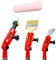 Multi-Angle Paint Brush Extender Holder for High Ceiling,Extension Pole Attachments,Paint Brush Extension Handle-Universal Paint Brush Extender Tool fits Most Rollers,Brush,Scrapers
