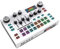Docooler Table de mixage audio, mixeur PC avec curseur Fader, interface microphone XLR, surveillance, pour enregistrement vidéo/voix de jeu/podcast, table de mixage audio avec plusieurs effets sonores