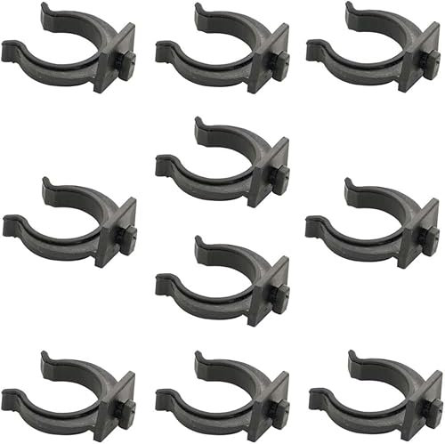 Crochet de plinthe socle de cuisine universel clip pour pieds 28 mm socle en plastique montage rapide à cliqueter ressort plinthe mobile (lot de 10)