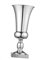 Garneck Große Eisenvase Hohe Bodenvase Tischdekorationen Party Große Silberne Vase Vasen Wohnkultur Hochzeits-mittelstückdekorationen Dekorativ Kernstück Dekoratisch Stütze Links Silver