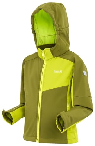 Regatta Acidity VIII Softshelljacke für Kinder mit Kapuze
