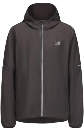 Karrimor Mens Run Jacket Long Sleeve Water Resistant