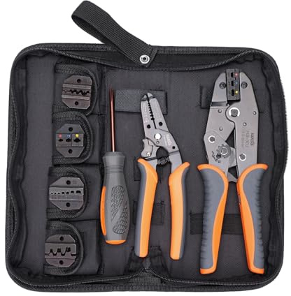 iCrimp 5-in-1 Crimpzange Set 0,5–6 mm² mit Abisolierer