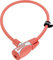 Kryptonite Kryp Toflex 1265 Key Cable Bicycle Lock, Salmon, 65 cm