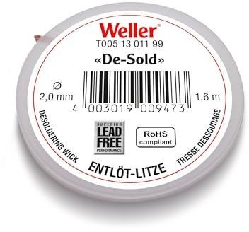 Weller T0051301199 Entlötlitze | 1,6 m Spule |