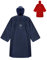 HOCK Wander Regenponcho 'Wetter AS Klima' mit Langen Ärmeln - Der Atmungsaktive Outdoor Poncho für Damen und Herren - Regencape mit weitem Schnitt für's Wandern mit Rucksack - Blau - M (175cm)