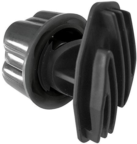 AKO 10x Schraubisolator Vario Plus für Breitband bis 40 mm - für Pfähle von 6-17 mm Durchmesser - zum Festdrehen, Montage ohne Werkzeug