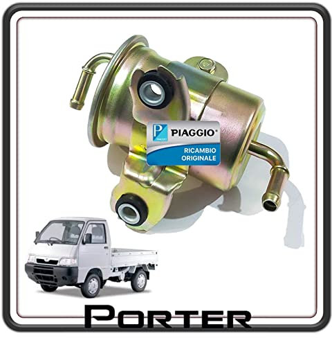 FILTRO BENZINA CARBURANTE PER PIAGGIO PORTER 1300 16V FINO AL 2008 MOTORE DAIHATSU ORIGINALE PIAGGIO.