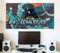 timalo Graffiti Poster Gamer mit Namen für die Wand & Zimmertür | Modernes Wandposter für Jugendliche Kinderzimmer Wandtattoo gaming Geschenke Teeanger Jungs | gamer21-1-B120xH61cm