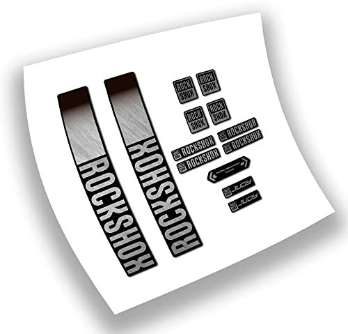 Autocollants compatible avec de fourche de vélo Rock Shox Judy 2021