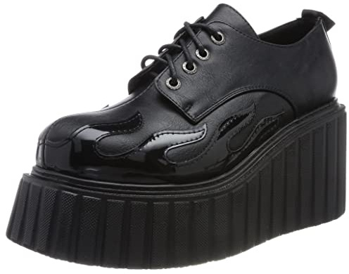 LAMODA - Girls On Tour Platform Creeper Wedges, UK 8