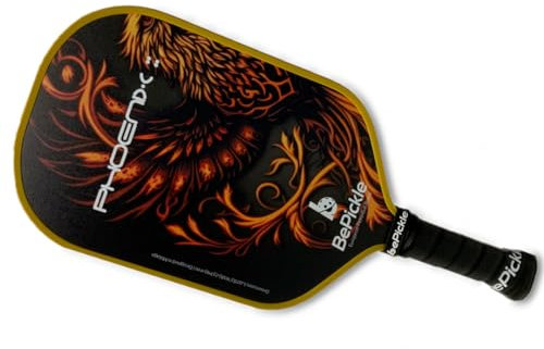 BePickle. Pala de Pickleball de Grafito de 19mm de Grosor. Tu Mejor aliada en la Pista de Juego.