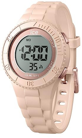 Ice-Watch - ICE digit Nude rose-gold - Rosa Mädchenuhr mit Plastikarmband - 021609 (Small)