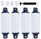 Baoblaze Bootsfender, Marine-Bootsfender mit Seilen, Yachtfender, Stoßstangen, Dock-Stoßstange zum Festmachen, Polsterung, Sportboote, Bassboote, Fischerboote, 4Set Bootsfender