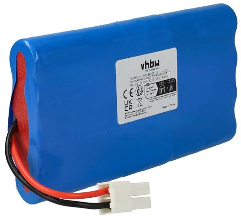 vhbw Batterie Compatible avec Rowenta Smart Force Cyclonic RR8021, RR8024WH, RR8021WH, RR8024, RR8037 Robot électroménager (5200mAh, 14,8V, Li-ION)