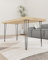 TITECK Lot de 4 pieds de table en épingle à cheveux 71,1 cm, pieds de bureau pour meubles avec protections de sol en caoutchouc, style industriel, pour table basse, table d'appoint, table à manger,