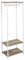 HOMCOM Coat Rack, 2-in-1 Clothes Stand with Shoe Storage, 168cm Free Standing Hall Tree with Hanging Rail and 2 Storage Shelves for Hallway, Entryway, Bedroom, Grey and White