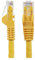 VoltShine Cable de red UTP Cat.5e AWG24 amarillo 2m - ideal para conexión de dispositivos en redes locales y transmisión de datos.