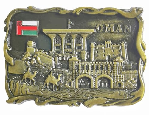 Oman Kühlschrankmagnet, Tourismus-Souvenir, 3D-Kühlschrankdekoration, Bastel-Kollektion