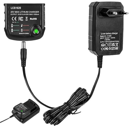 18V/20V Lithium Battery Charger Compatible with Black & Decker, Compatible with LBXR20, LB20, LBX20, LBX4020, BL2018, BL2018-XJ, BL1518, LBXR20-OPE, LBXR2020-OPE, BL1514, LBXR16, LB220 X4020