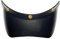 Folpus Visiera per casco integrale, apribile, universale, 20 cm x 14 cm x 3 cm, protezione antivento