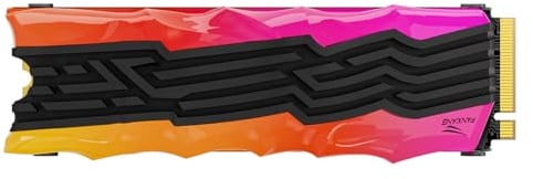 fanxiang S790R NVMe M.2 SSD PCIe 4.0 x4 de 2 TB, unidad interna de estado sólido con disipador de calor RGB, hasta 7450 MB/s, 3D NAND TLC, compatible con PS5, ideal para juegos, creadores y