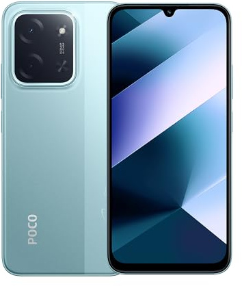 XIAOMI POCO C85 4G Smartphone 8GB+256GB, Massive 6000mAH Battery, 120Hz 6.9 Display, Stylish Design, 50MP AI Dual Camera, 33W Fast Charging Green (2 Years Warranty+No In-box Charger)