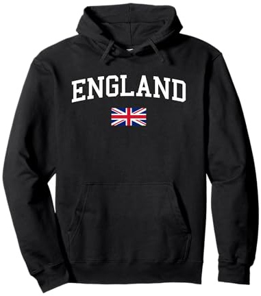 Drapeau Anglais pour Hommes, Femmes, Enfants Sweat à Capuche