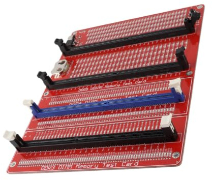 Cuifati Scheda Tester Memoria RAM DDR5 DDR4 Analizzatore Diagnostico 4 in 1 con Luce LED, per Computer Portatili Desktop e Server per la Manutenzione della Memoria DDR5 DDR4